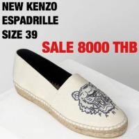 ราคา ‼️พร้อมโอนลดได้ ทักแชทมาเลยค่ะ‼️ NEW KENZO ESPADRILLE SIZE 39 (1797162089)
