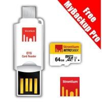 ราคา Strontium Nitro microSDHC, SDXC UHS-I Card Class 10 With OTG (2121496073)