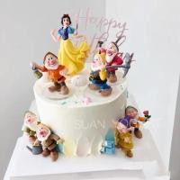 ราคา สโนไวท์กับคนแคระทั้ง 7 ตุ๊กตาแต่งเค้กสโนไวท์ (3365279680)