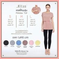 ราคา เสื้อให้นม nitan รุ่น Mimosa top (1514089026)