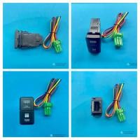 ราคา 1ชิ้นสวิทช์ไฟตัดหมอกรถยนต์Toyota VigoแบบDouble Switch (18348350317)