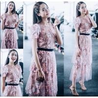 ราคา New with tag ! เดรสลูกไม้ยาว Dress copbrand self portrait งานป้าย Roselani size s (24572936190)