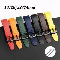 ราคา สายนาฬิกาซิลิโคน 18 มม.20 มม.22 มม.24 มม.Quick Release ยางนาฬิกาสําหรับ Seiko 5 Tuna Diver Universal WatchBand ผู้ชายผู้หญิงสร้อยข้อมือกีฬาข้อมือเข็มขัดสายรัดข้อมือ (24081491199)