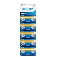 ราคา (แพค10ก้อน) ถ่าน Philips LR626, AG4 1.5V Alkaline Battery จำนวน10ก้อน ของใหม่ ของแท้ แพคนำเข้า (27437044026)