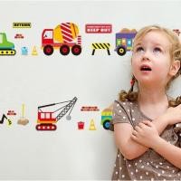ราคา JM8269 สติ๊กเกอร์ติดผนัง สติ๊กเกอร์ติดผนังห้องนอน รุ่นก่อสร้าง (Wall Sticker) (19896297014)