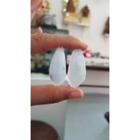 ราคา 804.จี้หยกพม่า เนื้อแก้วกึ่งเทียน (2814652631)