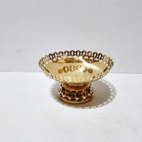 ราคา พานทองเหลือง 5 นิ้ว ฉลุลายสวยงาม (7089909652)