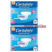 ราคา Certainty เซอร์เทนตี้ เทป 3D Diamond dry ขนาด M / L 10ชิ้น (19918463943)