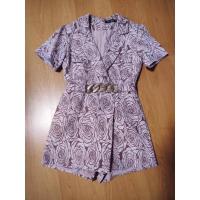 ราคา จั๊มสั้น สีชมพูอมม่วง ออกงาน ป้าย Twins shop sizeM (27770165417)