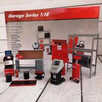 ราคา 1:18 Garage Series ฉากซ่อมรถยนต์ ชุดซ่อมรถยนต์ ชุดโมเดลรถยนต์ อุปกรณ์ฉากซ่อม (19285292640)