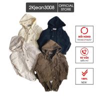 ราคา เสื้อแจ็คเก็ตผู้หญิงสีกากีมีหมวกปีกกว้าง VNXK Freesize ไซส์ใหญ่ 2KJean แฟชั่น (24127965980)