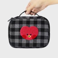 ราคา [BT21] Tata minini CHECKERED POUCH BASIC (29619887438)