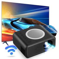 ราคา เครื่องฉายภาพโปรเจคเตอร์ Full HD ขนาดเล็ก1080p โปรเจ็คเตอ (26254218098)