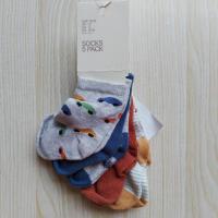 ราคา ถุงเท้า 5 แพ็ค H&M - ถุงเท้าบรรจุ 5 ลูก motifs ลาย (41364735623)