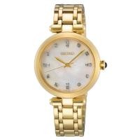 ราคา SEIKO Women's Quartz Watch, Stainless Steel, Sapphire Crystal S.O. รุ่น SRZ536P,SRZ536P1 (14616662702)