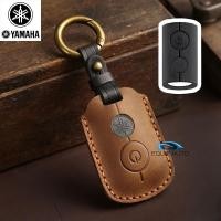 ราคา YAMAHA Nmax/Xmax/Grand filano/Aerox/Qbix/Lexi/new Sazzio/Fazzio/Scooter Key Case YAMAHA Nmax Key Cover YAMAHA หนังแท้ Remote Key Case (41655359396)