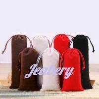 ราคา ถุงกำมะหยี่ขนาดยาว ใส่เครื่องประดับ ใส่ของชำร่วย 8*22 ซม พร้อมส่ง (18706727804)