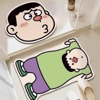 ราคา เสืออ้วนพรมปูพื้นห้องน้ําไดอะตอมโคลนดูดซับเสื่อเท้าห้องน้ําเสื่อกันลื่นโดราเอมอนห้องนอนพรมรูปทรงพิเศษ (27305654933)