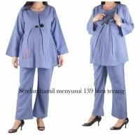 ราคา ชุดคลุมท้อง ชุดคลุมท้อง 139 ยาวพยาบาลสีฟ้าอ่อน (9315594852)