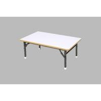 ราคา โต๊ะญี่ปุ่น ขาเหล็กสวิง ขนาด 45×75 cm. หน้าเคลือบกันนำ้ได้!! (1274611827)