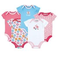 ราคา Luvable Friends บอดี้สูทลาย Pinky Bird 5 ชุดใน 1 เซท (55110610)