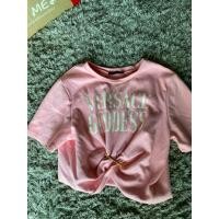 ราคา เสื้อครอปversaceสีชมพู (42553405114)