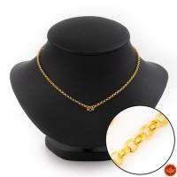 ราคา LSW สร้อยคอทองคำแท้ ครึ่ง สลึง (1.89 กรัม) ลายผ่าหวาย NB-8 (5892175428)