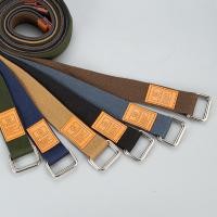 ราคา เข็มขัดผ้าใบหัวเข็มขัดแหวนคู่สไตล์เกาหลี กางเกงลําลอง-เข็มขัดผ้าใบ ไม่จํากัดเพศ สําหรับใส่ทํางานอเนกประสงค์ (43657122706)