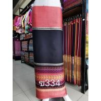 ราคา ผ้าฝ้าย​ ดอกพิกุล ทอลายเชิง ผ้าถุง​ ทอมือ​ ซิ่น​ cotton (2998955047)