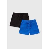 ราคา (มีแยกขาย) กางเกงยางยืดขาสั้นเด็กชาย มาตาลัน สองสี น้ําเงินดํา (26586683135)