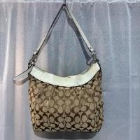 ราคา กระเป๋าcoach แท้วินเทจ มีตำหนิเปื้อน มือสอง (53601184083)