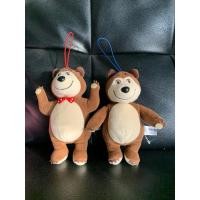 ราคา ตุ๊กตาหมี พวงกุญแจ Masha and Bear plush pendant (29922897703)