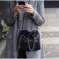 ราคา กระเป๋า STELLA MACCARTNEY รุ่น Falabella Shaggy Deer Fold Tiny Tote 10 inch กระเป๋าถือ&สะพายข้าง พรีเมียม สไตล์แบรนด์เนม (236507774)