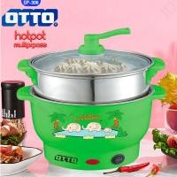 ราคา OTTO หม้อต้ม หม้อเนกประสงค์ หม้อสุกี้ชาบู หม้อชาบู หม้อต้มอเนกประสงค์ หม้อต้มไฟฟ้า ขนาด 1.5 ลิตร รุ่น SP-306 (9664431639)