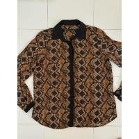 ราคา เสื้อเซิ้ตแขนยาวลายงูZARA ไซส์ M ผ้าชีฤองนิ่ม (43760391585)