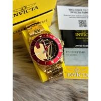 ราคา Invicta Marvel Ironman Black Dial Men's Watch หน้าปัดIronman Limited (17097954799)