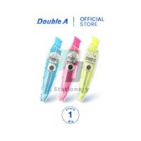 ราคา Double A เทปลบคำผิดแบบกด ขนาด 5 x 6 มม. คละสี จำหน่าย 1 ชิ้น (29960741221)