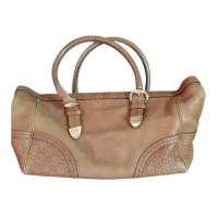 ราคา second hand GUCCI Brown Leather Signoria Medium Tote Bag 181511.212792 กระเป๋า Tote หนัง มือสอง Signoria Gucci น้ำตาล (8737439997)