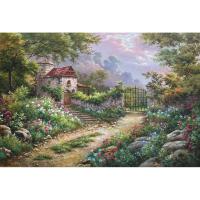 ราคา ภาพวาดรูปวิวทิวทัศน์สีน้ำมัน (57900161459)