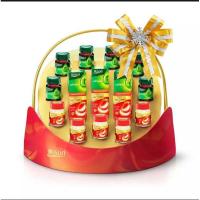 ราคา ถูกที่สุดกระเช้าแบรนด์ซุปไก่สกัดและแบรนด์รังนกแท้#แบรนด์ซุปไก่สกัด#แบรนด์รังนกกระเช้าขนาด42.มล.จำนวน11ขวด (4281049592)