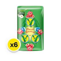 ราคา นกแก้ว สบู่พฤกษา เขียว 55/60 กรัม x 6 (24613690390)