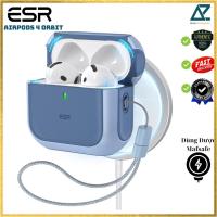 ราคา เคส ESR Orbit Hybrid พร้อม HaloLock สําหรับการชาร์จแม่เหล็ก AirPods 4 พร้อมสาย (27464016661)