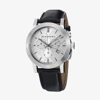 ราคา Burberry นาฬิกาข้อมือผู้ชาย Large Check Silver Dial Black รุ่น BU9355 ของแท้ 100% มีการรับประกัน 2 ปี U6RM (5789051259)
