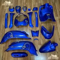 ราคา ชุดสี Scoopy i (ปี2017-2019) 18 ชิ้น สีน้ำเงินล้วน ติดลายClub12ปี2018น้ำเงิน (24177527579)