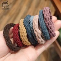 ราคา แหวนผมขนแกะ ผ้าพันคอหนัง ผ้าแจ็คการ์ด ที่คาดผมยางยืดกว้าง เครื่องประดับผมเชือก (43955933173)