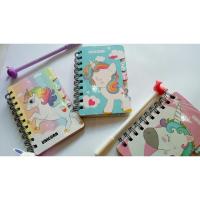 ราคา สมุดโน๊ตยูนิคอร์น คอมโบ และปากกาน่ารัก 1 ชิ้น เท่านั้น (27590024900)