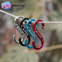 ราคา YICA S Type Carabiner พร้อมตัวล็อค สำหรับงานกลางแจ้งและป้องกันการโจรกรรม (51550274584)