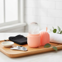 ราคา ชุดนวดหน้า: ลูกกลิ้งน้ําแข็ง 1/3 ชิ้น และแผ่นขูดสแตนเลส (43574637660)