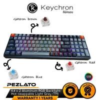 ราคา Keychron K4 V.2 Wireless Mechanical Keyboard สี Light Grey (ปุ่ม EN/ไทย) (8312915323)