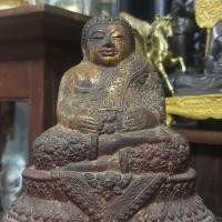 ราคา พระสังกัจจายน์ อรหันต์แห่งความอุดมสมบูรณ์ ครองจีวรดอกพิกุล เนื้อทองเหลือง หน้าตัก 5 นิ้ว สูง 7 นิ้ว สวยศิลป์รัตน (25575774297)